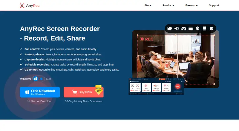 AnyRec Screen Recorder screenshot