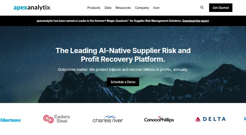 apexportal Supplier Registration screenshot