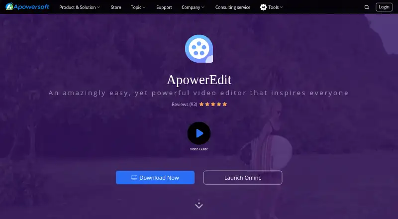 ApowerEdit screenshot
