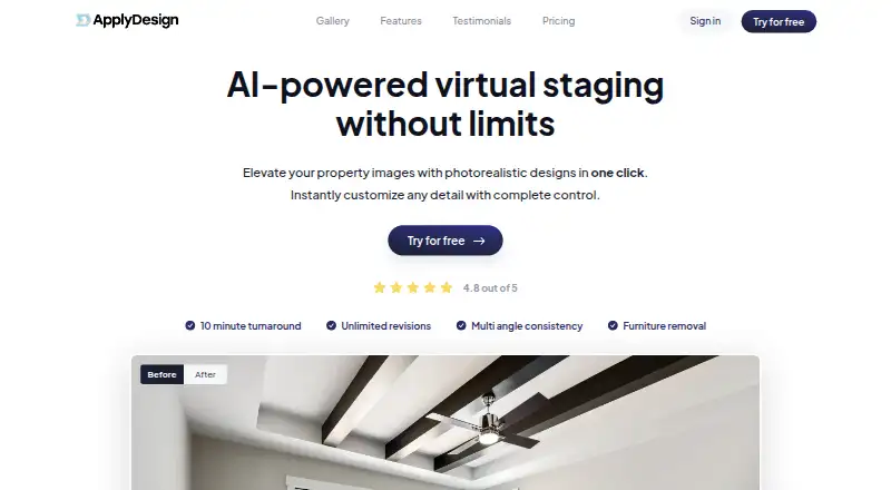 Apply Design screenshot