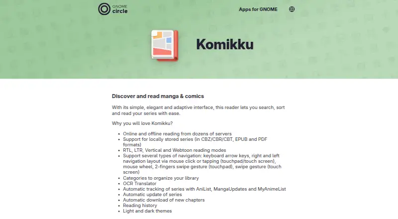 Komikku screenshot