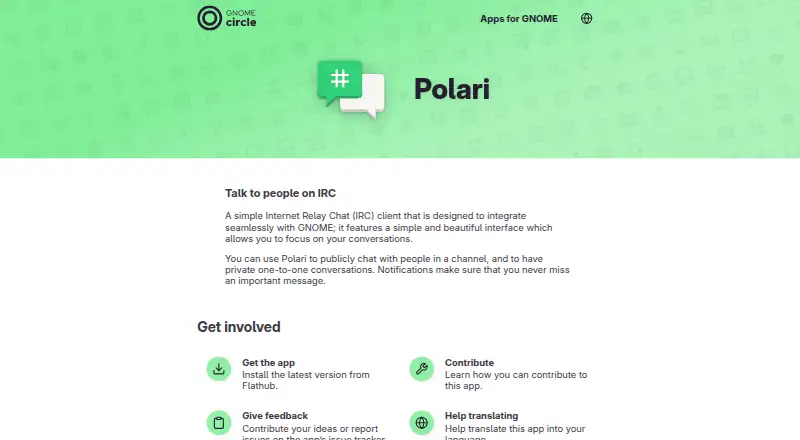 Polari screenshot