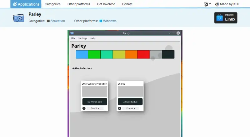 Parley screenshot