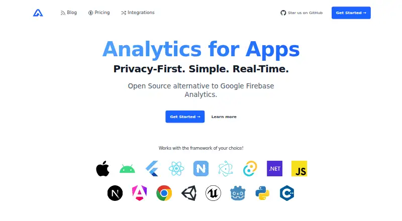 Aptabase screenshot
