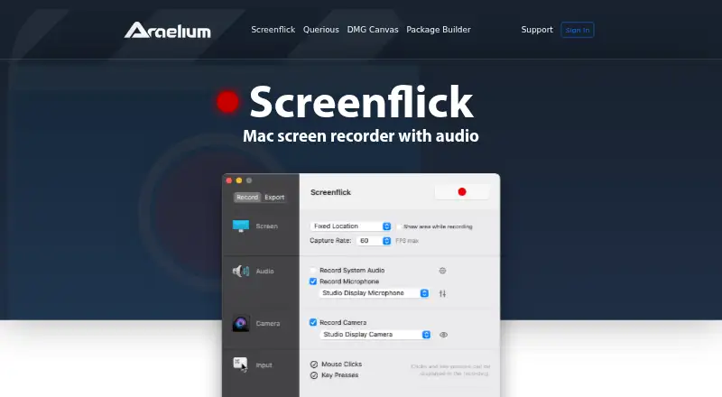 Screenflick screenshot
