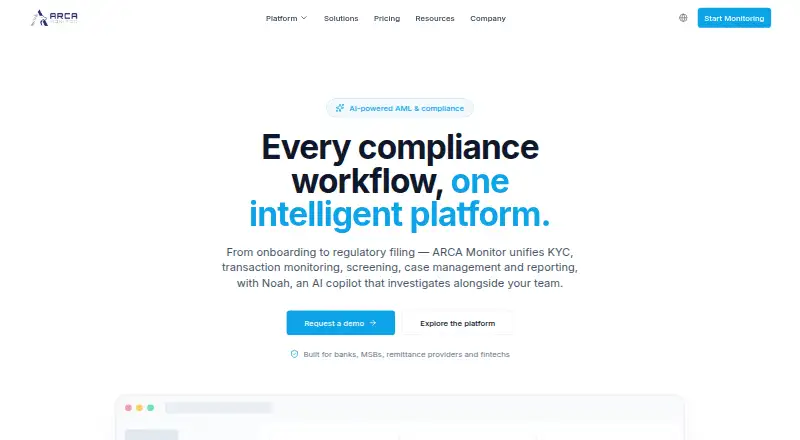 ARCA Monitor screenshot