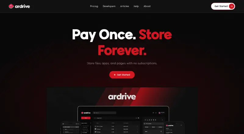 ArDrive screenshot