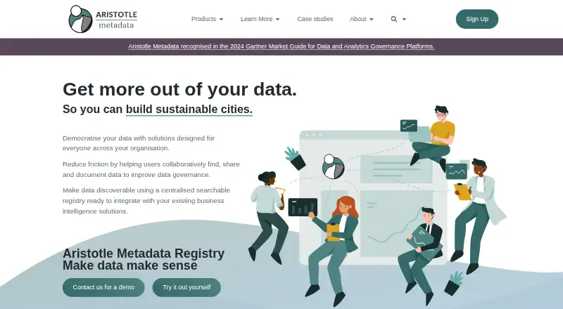 Aristotle Metadata Registry screenshot