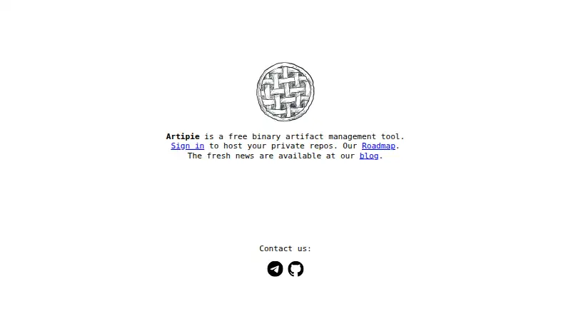 Artipie screenshot