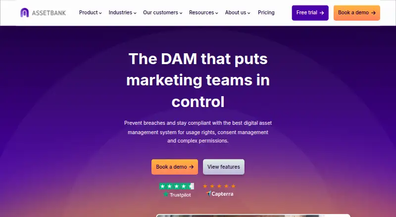 Asset Bank screenshot