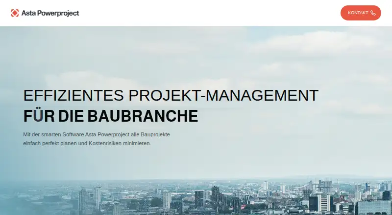 Asta Powerproject screenshot