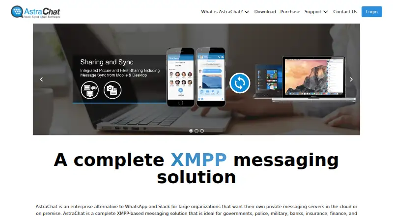 AstraChat screenshot