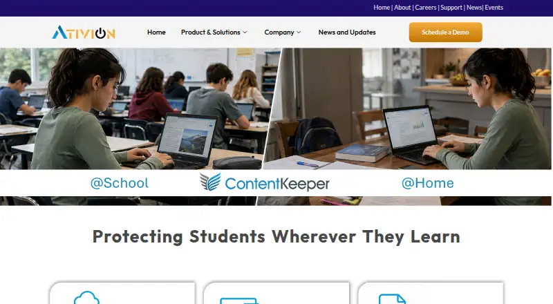 ContentKeeper screenshot