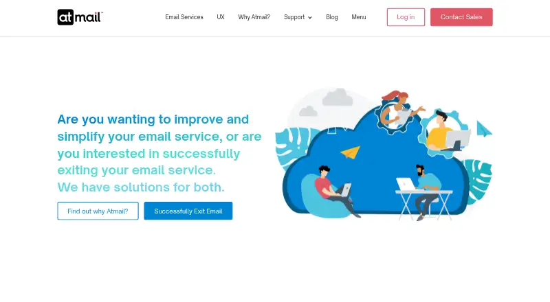 Atmail Cloud screenshot