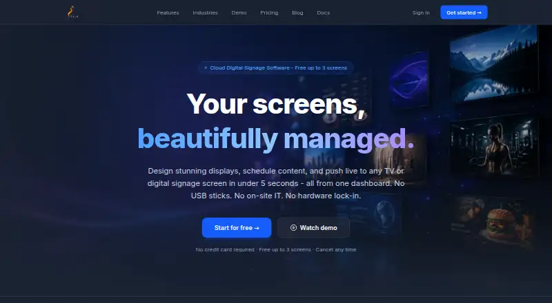 Atracast screenshot