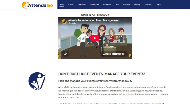AttendaGo screenshot