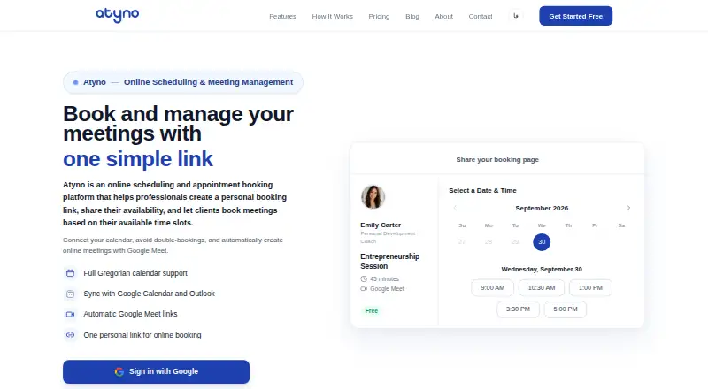 Atyno screenshot