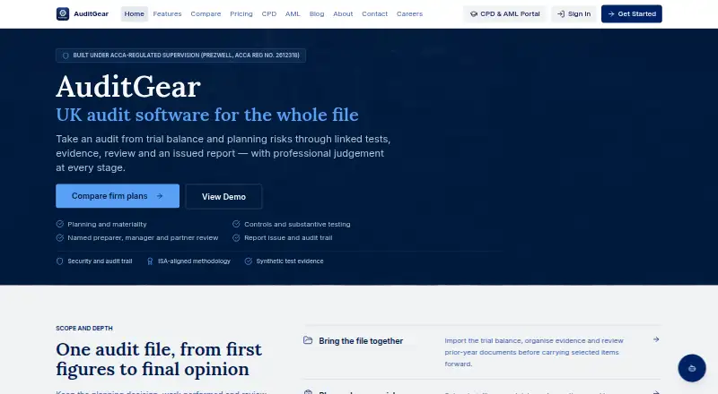 AuditGear screenshot
