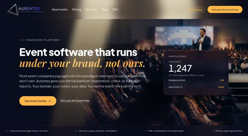 Aurentex screenshot