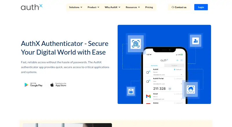 AuthX Authenticator screenshot