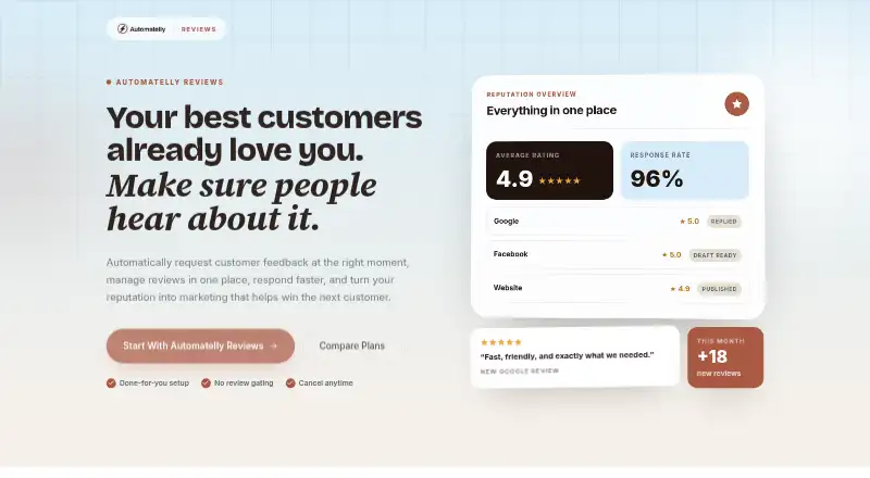 Automatelly Reviews screenshot