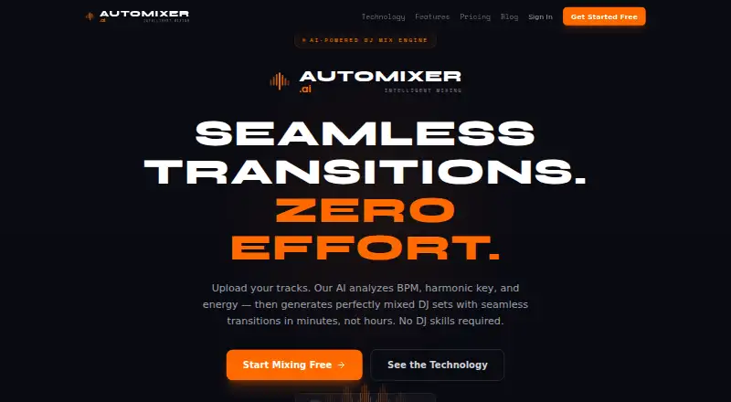 automixer.ai screenshot