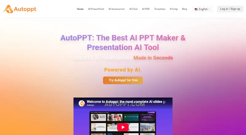 Autoppt screenshot