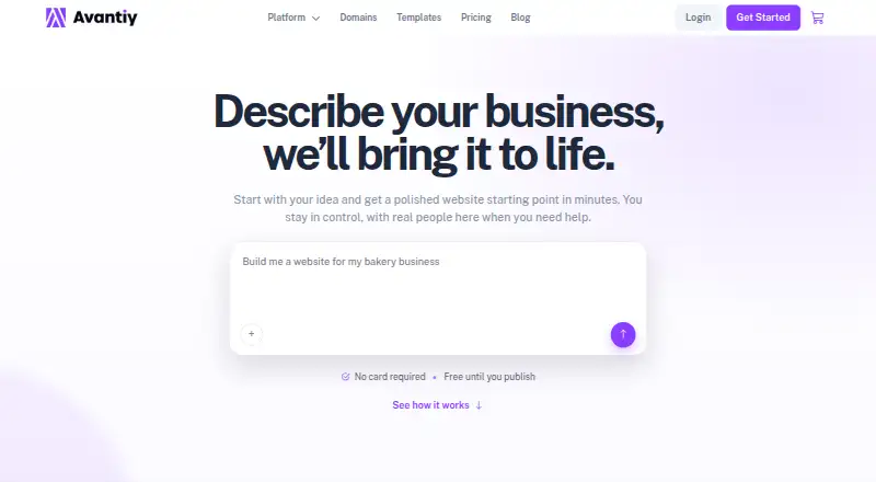 Avantiy screenshot