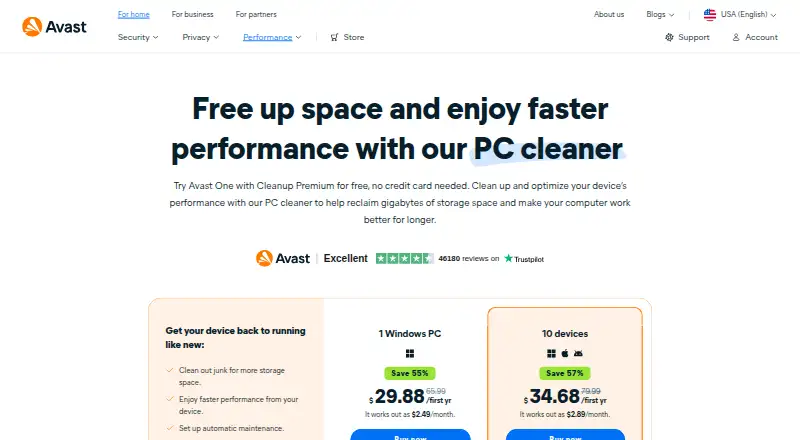 Avast Cleanup Premium screenshot