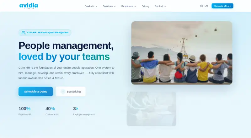 Avidia Core HR screenshot