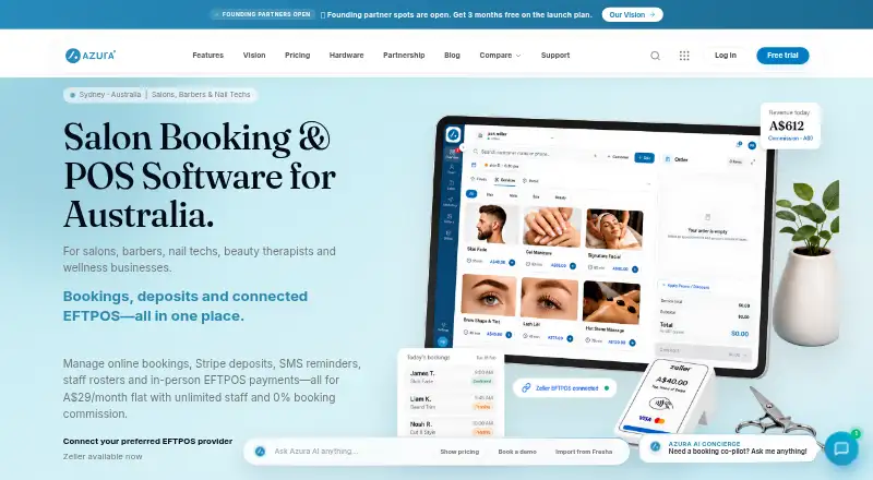 Azura Booking screenshot