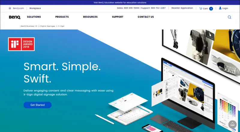 BenQ X-Sign screenshot