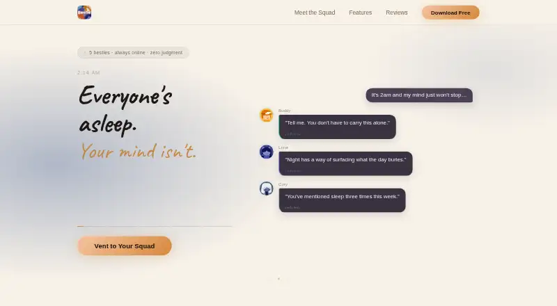 Bestie AI screenshot