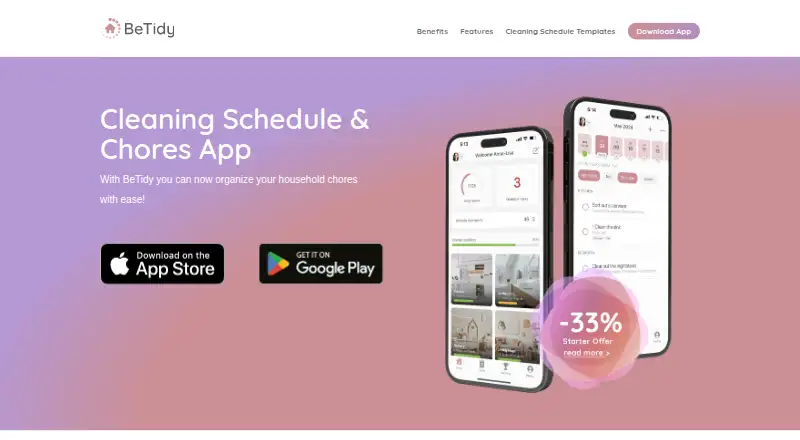 BeTidy screenshot