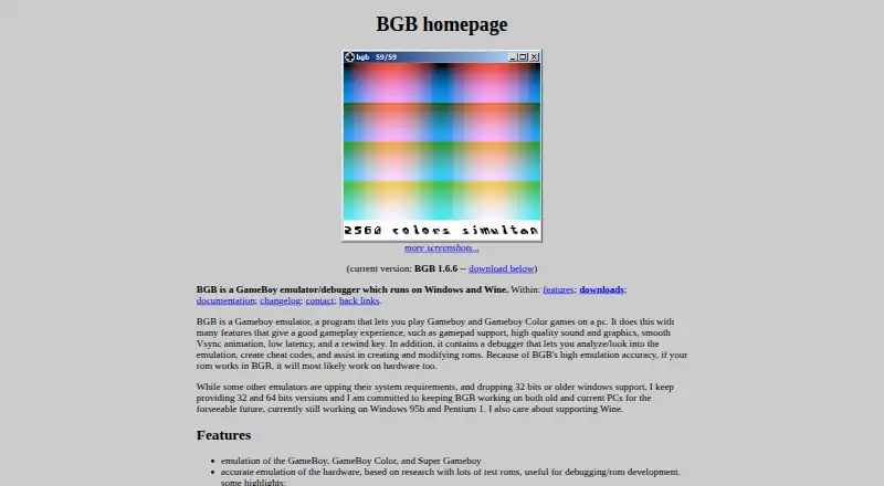 BGB screenshot