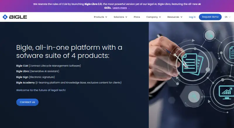Bigle CLM screenshot
