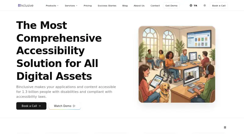 Binclusive screenshot
