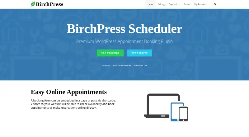 BirchPress Scheduler screenshot