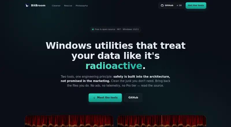 BitBroom screenshot