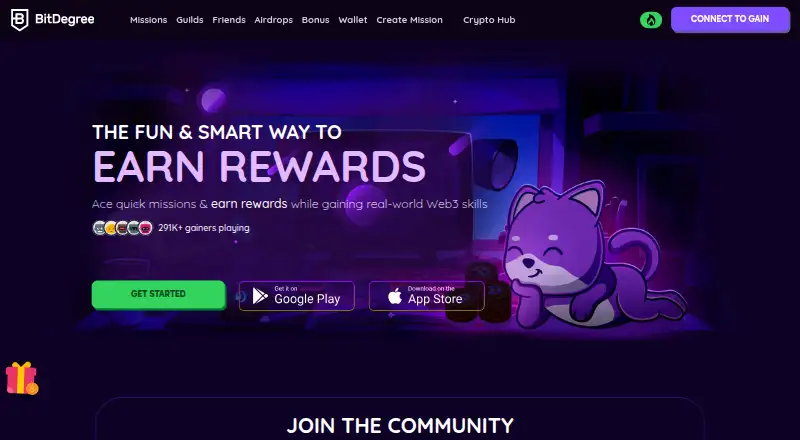 BitDegree screenshot