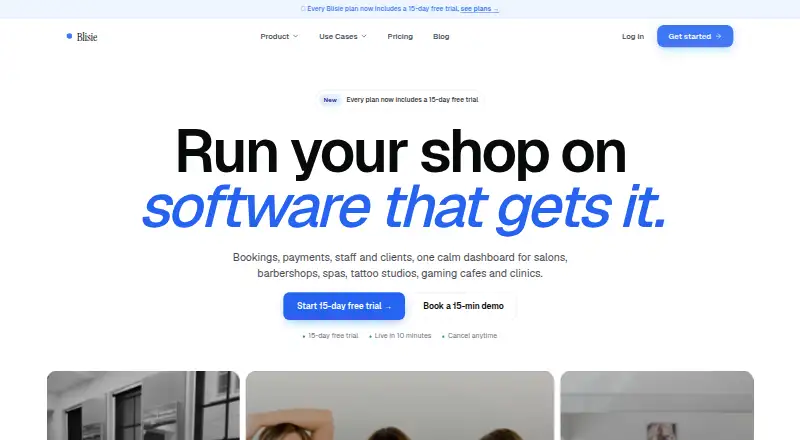 Blisie screenshot