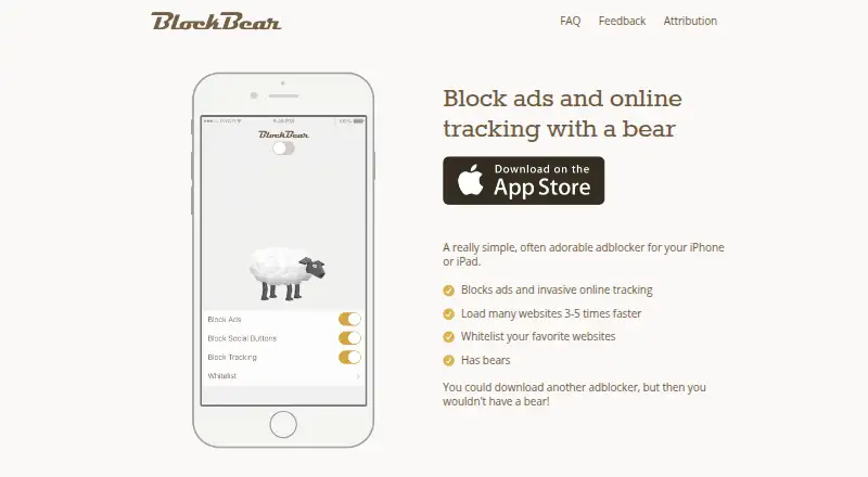 BlockBear screenshot