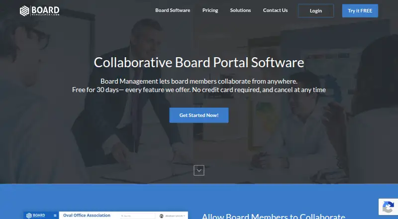 Board Management screenshot