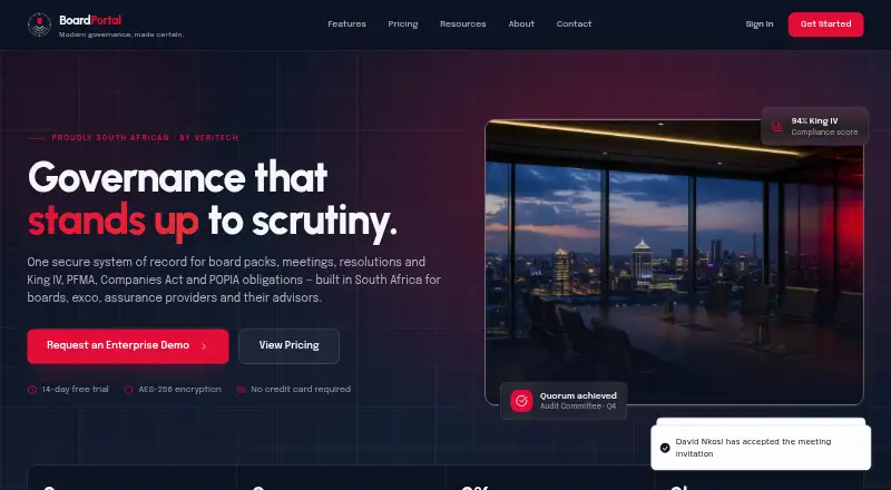 BoardPortal screenshot