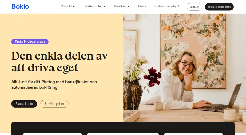 Bokio screenshot