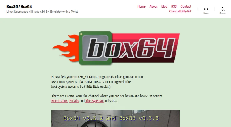 Box64 screenshot