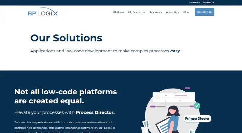 BP Logix Process Director screenshot