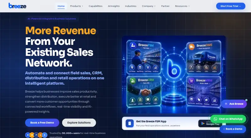 BreezeFSM screenshot