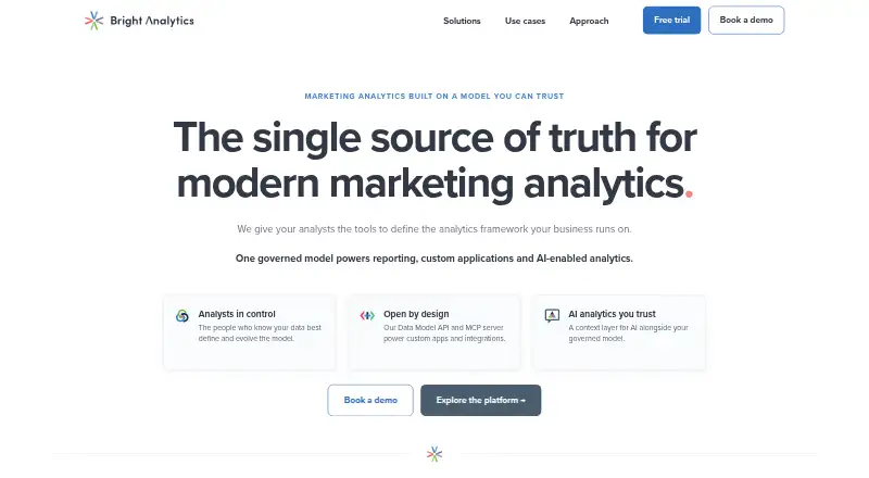 Bright Analytics screenshot