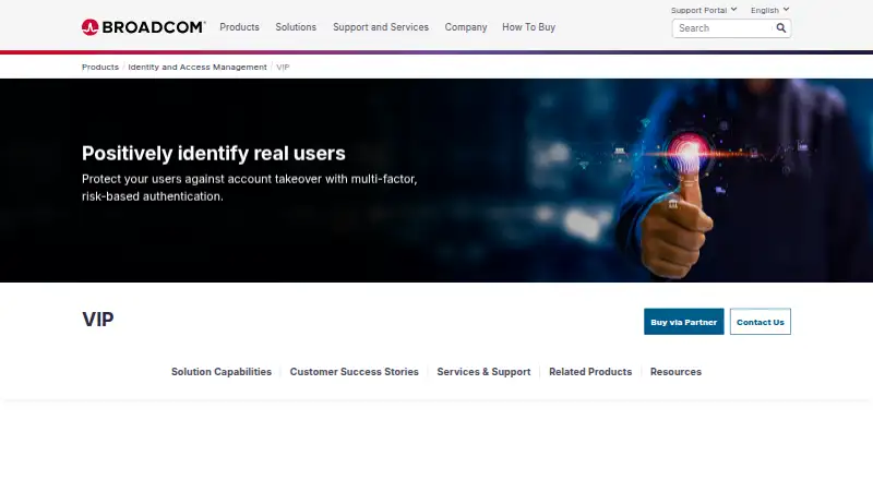 Symantec VIP screenshot